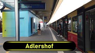 S-Bahn Station Adlershof - Berlin  - Walkthrough 