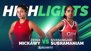  Mickawy v Subramaniam  | Silicon Valley Open 2024 | QF HIGHLIGHTS