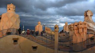 Gaudi La Pedrera Casa Mila Barcelona Spain