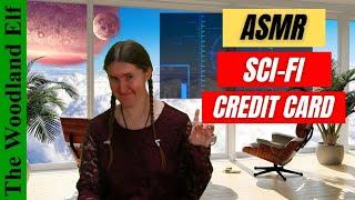 ASMR Typing Intergalactic Credit Card Application Role Play Soft Spoken, SciFi ASMR Roleplay