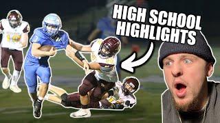 Reacting to My High School Highlights!