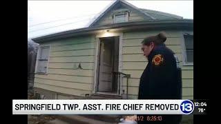 Springfield Township demotes asst. fire chief over woman incorrectly declared dead