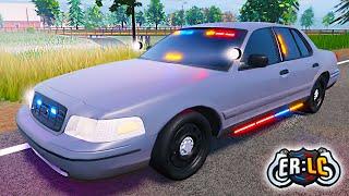 You Cant See Me! Undercover Crown Vic!  | ERLC ROBLOX