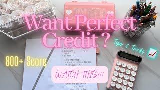 How to Reach An 800+ Credit Score FAST| Tips & Tricks that helped me get there! ️ #credit