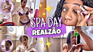 Tava precisando muito  SPA DAY CASEIRO COMPLETO‍️‍ cabelo ~ unha ~ skin care