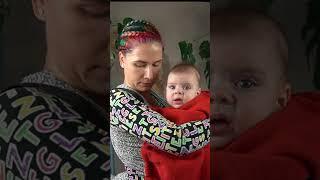 working on a video on "babywearing in winter "