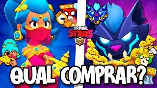 BRAWL PASS TEMPORADA 24 VS 25 - QUAL É MELHOR?