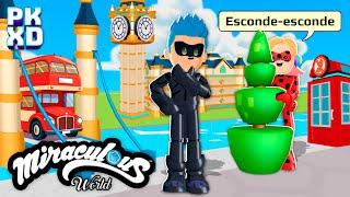  MIRACULOUS em LONDRES : Esconde Esconde no PK XD