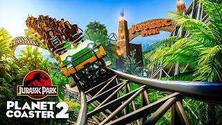 I Built JURASSIC PARK in Planet Coaster 2!