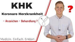 Was ist KHK?! Was ist eine koronare Herzkrankheit? Anzeichen und Ursachen einfach erklärt!