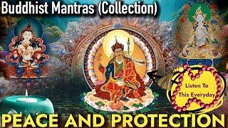 ️All Powerful Buddhist Mantras (Collection) For Peace, Happiness, Wealth | Mantras For Protection