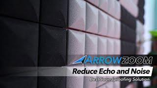 Arrowzoom Acoustic Foam Review | Best Soundproofing Solution | Reduce Echo and Noise