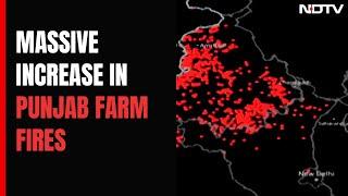 Punjab Sees 740% Increase In Farm Fires In A Day, Show NASA Images