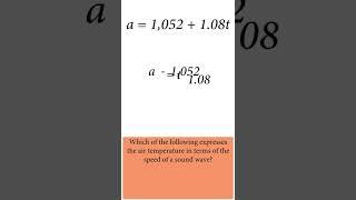SAT math Q12 calculator allowed #shorts