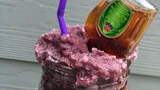 CROWN APPLE GRAPE SLUSHY! | SUMMER COCKTAILS!