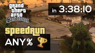 GTA San Andreas Speedrun - Any% in 3:38:10 (Former World Record)