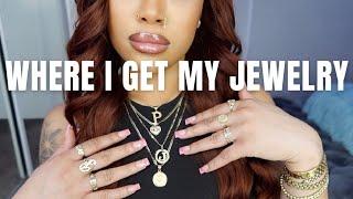 MY CHAINS, NOSE RINGS, BRACELETS & WHERE TO BUY THEM | Jewelry Collection 2023