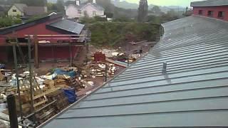 Passivhaus time lapse 08 - Rendering and zinc roofing.