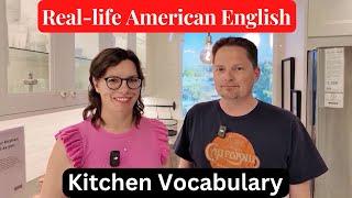 AMERICAN ENGLISH VOCABULARY / REAL-LIFE AMERICAN ENGLISH / IMPORTANT VOCABULARY/ whisk, oven mitts