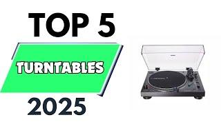  TOP 5 Best Turntable 2025  (Which One Is The Best?)