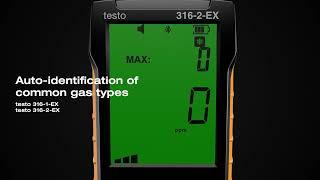 New testo 316 gas leak detectors