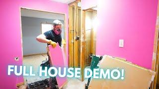 My First House Flip! Entire Demo Process