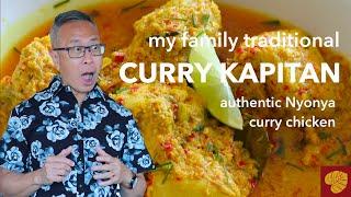 Curry Kapitan | authentic Nyonya chicken curry | Kari Kapitan | How to make a curry paste