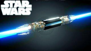 The Story of the FIRST Double Bladed Lightsaber in Star Wars