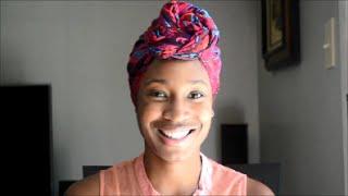 Head wrap |Top Knot Tutorial | Natural Hair