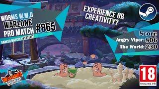 Ranked Match #865: Smilex & potato vs. Angry Viper (No. 67) | Worms W.M.D Warzone