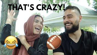 Great Minds Think Alike • Mind Meld Game + Football at the Park | Noha Hamid