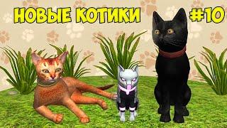 Симулятор КОТА и КОШКИ #10 Новый КОТ против ЛИСЫ на малышерин