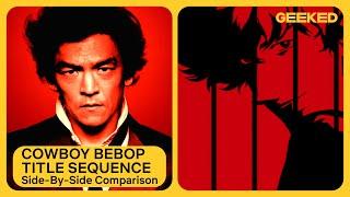 Cowboy Bebop Opening Credits | Anime Side-by-Side Comparison | Netflix Geeked