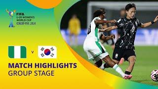 Nigeria v Korea Republic | FIFA U-20 Women's World Cup Colombia 2024 | Match Highlights