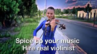 Promo Video - Session Violinist - Olha Iliashenko