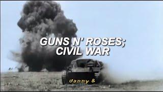 Guns N' Roses; Civil War //sub español