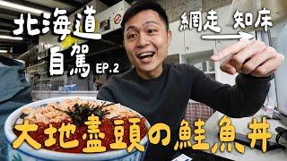 北海道道東自駕！到大地的盡頭吃漁港鮭魚丼！路上竟然有鹿又有熊！｜ Hokaido北海道自駕EP.02