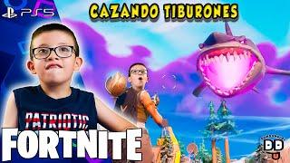 FORTNITE #3 | CAZANDO TIBURONES | PS5 GAMEPLAY 2022 |  DomDomPlay 