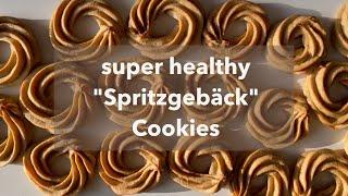 Super Healthy German „Spritzgebäck“ Cookies (Shortbread Cookies)  vegan recipes