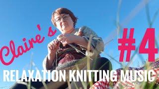 #4 - RELAXATION KNITTING - Slow TV - Wildflower Border with ambient and relaxing music