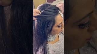 Front Hairstyle Rope Twist|#ropetwist #fronthairstyle #bridalhairstyle #hairstyletutorial #shorts