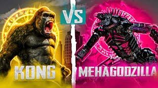 Kong vs Mehagodzilla | Kim kuchli | kim finalga chiqadi | Mahluqlar Battli 3 tur 1 batl