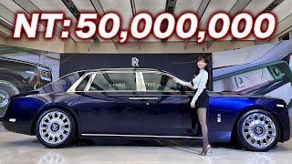 【5000萬！打破開箱紀錄】車中之王 Rolls-Royce Phantom Series II 帶你上車看星星！選配破百萬美金