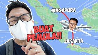 Tutorial Naik Pesawat ke Singapura