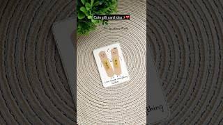 Handmade card for your loved ones | easy gift card ideas #diy #craft #handmade #giftideas #couple