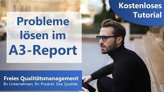 Mit dem A3-Report Probleme einfach lösen