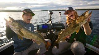 We Found HUGE Ontario Walleye by Accident (Fishing Nordic Point Lodge, Perrault Lake 2023)