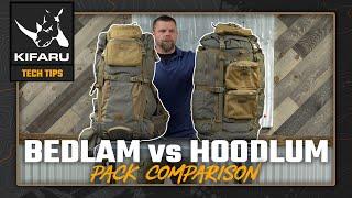 TECH TIP | Kifaru Bedlam vs Kifaru Hoodlum | Pack Comparison | Multi-day Packs