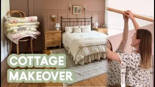 DIYing my DREAM English Cottage Bedroom Makeover