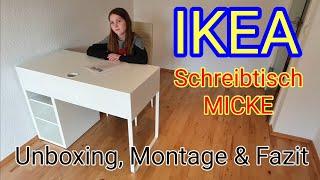 IKEA Schreibtisch MICKE 2021 - Ideal für Kinder im Homeschooling, Click and Collect Kauf